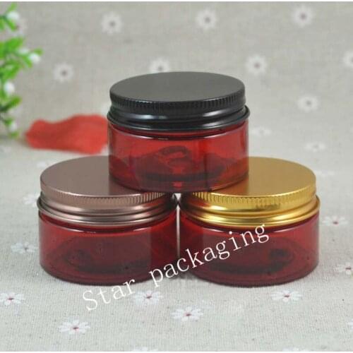 50pcs/lot 30g mini Refillable Bottles Plastic Empty Makeup Jar Pot Travel Face Cream/Lotion/Cosmetic Container