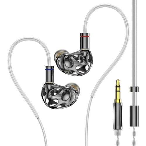 BLON BL-A8 A8 Prometheus 10mm Dynamic Bass Hifi Music Monitor DJ Studio Audiophile Sports 0.78mm 2Pin Earphones Headphone
