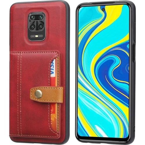 Multi Cards Holder Phone Cases For Xiaomi Note 9S 9 Pro Max 10S 4G 10 5G 10T Lite Poco X3 NFC M3 Retro Flip Leather Cover Fundas