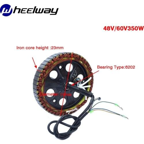 48V350W500W800W 192x23 198x30 Bicicleta Electrica motor spindle brushless electric bicycle motor stator scooter motor winding