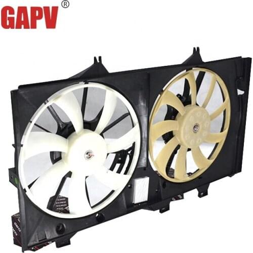 GAPV Hot selling 2014 For Lexus Es300h ES350 ES240 ASV60 AVV60 Cooling Radiator Fan Assembly OEM 16711-36130 TAIWAN