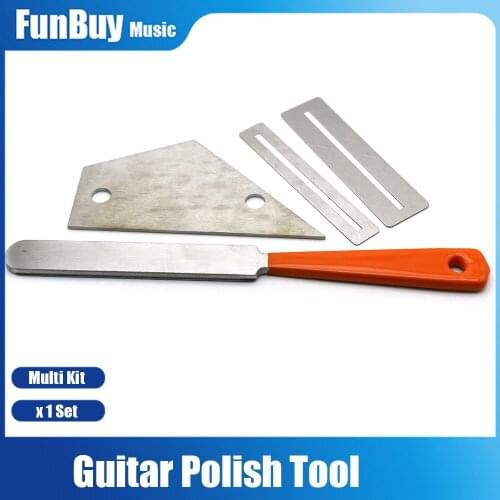 Guitar Tools Guitar Frets File Durable Stainless Steel Small Dual Cutting Edge Tool for Guitarra repairing popular Durable