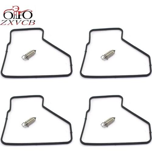 For honda VFR400 R VFR400R NC30 NC 30 400CC VRF 400 R Motorcycle carburetor repair kit seal float needle