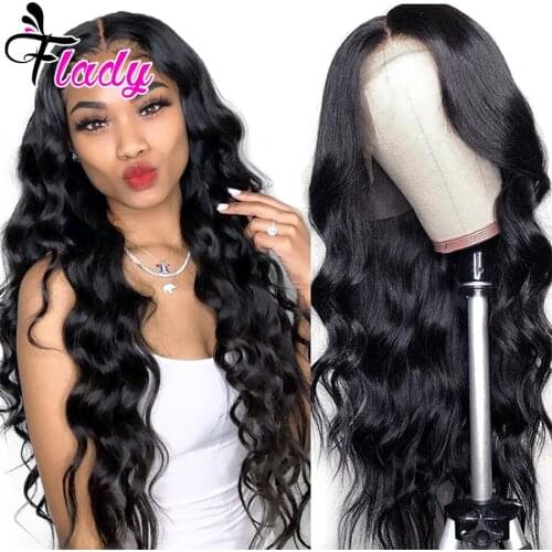 HD Transparent Lace Front Human Hair Wigs PrePlucked For Women Malaysian Body Wave13x4 Lace Frontal Wig With Baby Hair Remy