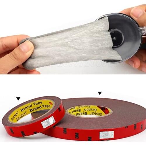 3M Strong Acrylic Foam Tape High Temperature Double Sided Tape For Car/Home 0.8MM Thick Waterproof Heavy Duty Mounting Outdoor