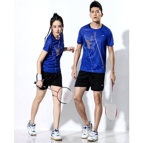 New Badminton shirt , Tennis shirts Men / Women, Quick dry Tennis tshirts ,Table Tennis shirts , Ping Pong sports shirt