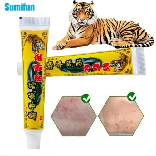 1Pcs 21g Tiger Balm Anti Itching Cream Treat Dermatitis Eczema Psoriasis Ointment Antibacterial Antipruritic Skin Care Plaster