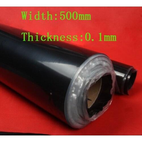 0.1mm thickness Black Color Silicone Rubber Sheet Sealing gaskets Material,Size:500*500mm, 5 pcs/lot