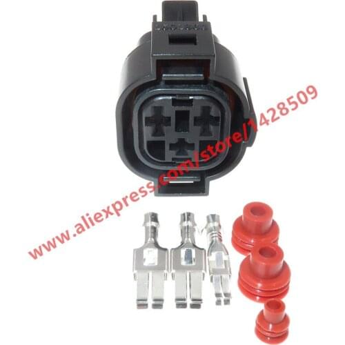 5 Sets 3 Pin Auto Electric Wiring Plug Connector Waterproof Cable Connectors For VW 1H0 973 203 1H0973203