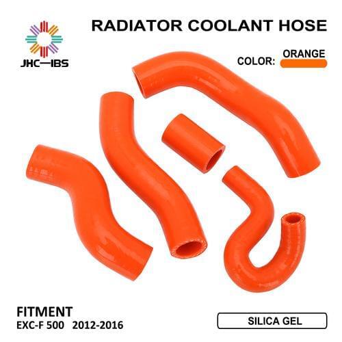 Motorcycle Accessories Engine Silicone Cooling Radiator Coolant Hose For KTM EXCF500 EXC-F500 EXCF 500 2012 2013 2014 2015 2016