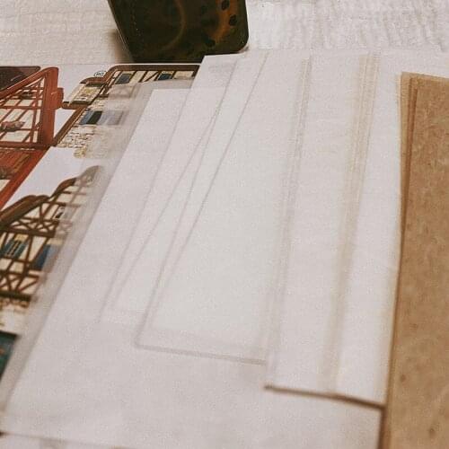 50 Sheets Vintage Special Base Paper DIY Planner Scrapbooking Stickers Light Color Series Seal Paper