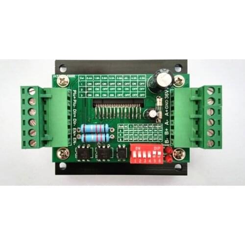 Free Shipping TB6600 4.5A Stepping Motor Driver 12-36V Power Stepper Motor Controller