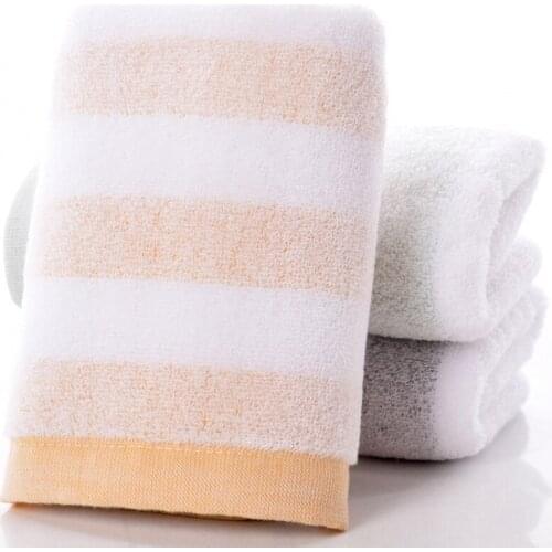 Cotton Soft Striped Bath Towel Adult Beach Towels for Spa Men Washcloth Travel Hotel Portable Towel Summer Towel Toallas