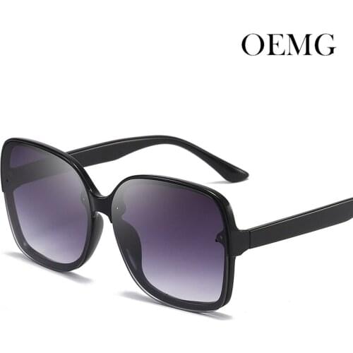 New fashion trendsetter outdoor windproof large frame sunglasses
