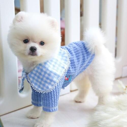 Pomeranian Dog Clothes Summer Pet Shirt Cat Puppy Clothing Yorkie Doggy Poodle Bichon maltese Schnauzer Dog Outfit Apparel
