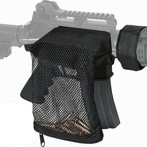Hunting Tactical Bag M4 Military Army Shooting Brass Ar15 Catcher Rifle Mesh Trap Shell Catcher Wrap Around Zipper Bag