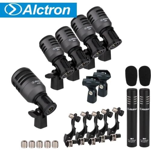 Alctron T8700II professional stage drum microphone set instrument performance drum set microphone for jazz drum and strike drum