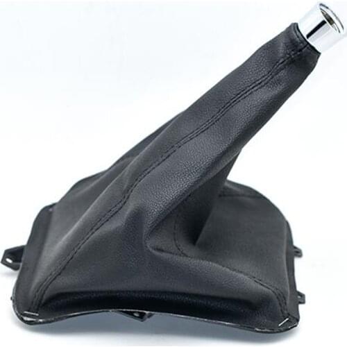 Black Gear Dustproof cover for Great Wall Pickup wingle 3 wingle 5 Europe Manual Block Shift Lever dust cover Blcak leather