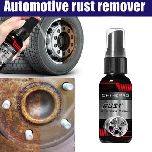 Rust Remover Spray for Car Wheel Hub Powder Cleaning Rust Remover Metal Rust Removal Inhibitor Auto Accessories 30ml/50ml/100ml