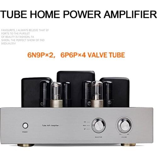 ROYANGES HiFi Tube Amplifier Single Ended 2.0 Power Amplifier 10W*2 6N9P 6P6P Tube Audio Home Theater Amplifier Class Stereo Amp