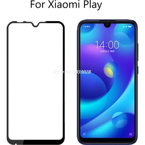 9H 2.5D Full Glue Cover Black for Xiaomi Play Tempered Glass Screen Protector for Xiaomi Play Protective Film Glass