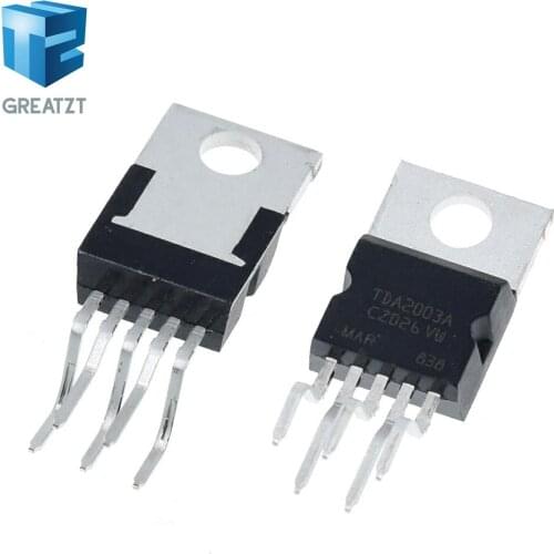 10pcs/lot TDA2003 TDA2003AV 2003 TO220 Audio power amplifier chip