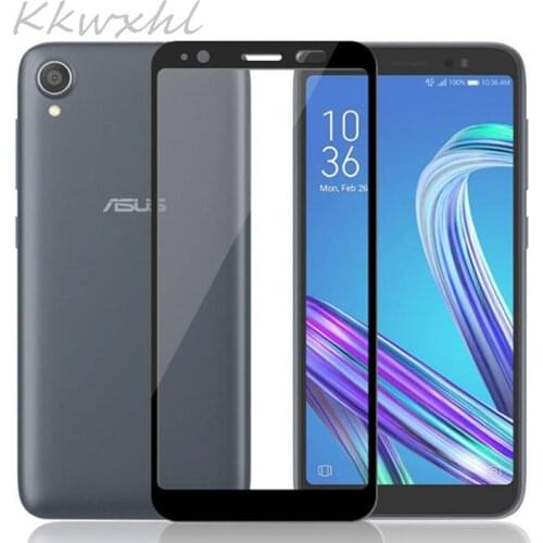 2.5D Glass for Asus ZenFone Max M1 ZB555KL Full Cover Screen Protector 9H Tempered Glass Protective Film on ZB555KL X00PD 5.5"