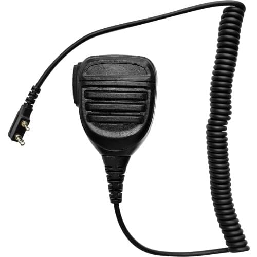 2 Way Radio Handheld Speaker Microphone for FRS Remote Shoulder Mic, Compatible with Baofeng Long Range Walkie Talkie