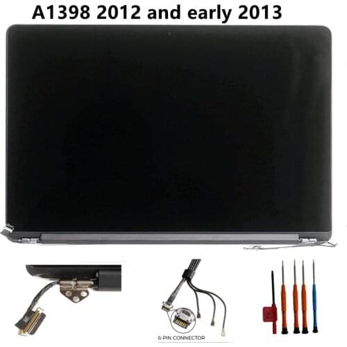 661-6529 661-7171 A1398 2012 and early 2013 LCD DISPLAY FOR MacBook Pro RETINA A1398 EMC 2512 2673 LCD Display Assembly New