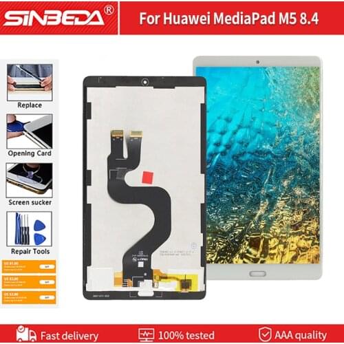 8.4" For Huawei MediaPad M5 8.4 LCD Display For Huawei M5 SHT-AL09 SHT-W09 Matrix Touch Screen Digitizer Tablet PC Panel Sensor