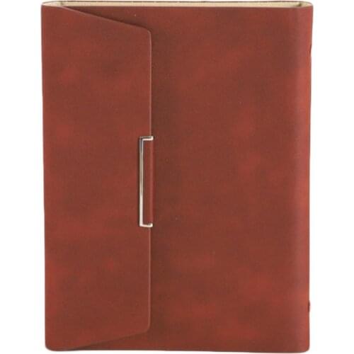 A5 Binder Refillable Planner Faux Leather Notebook Journal with Card Pen Holder