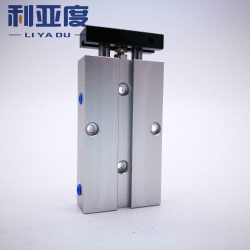 AirTAC styp TDA10-50 biaxial cylinder TDA10*50/60/70/75/80/90/100 double rod pneumatic components TN10*50 10mm bore 50mm stroke