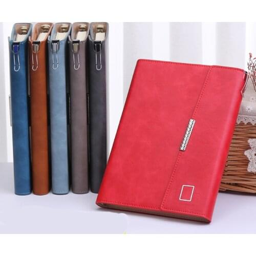 A5 Business Looseleaf Notebook Brief University Students Creative Notebook Office Meeting Three Fold Diary Thickened Removable