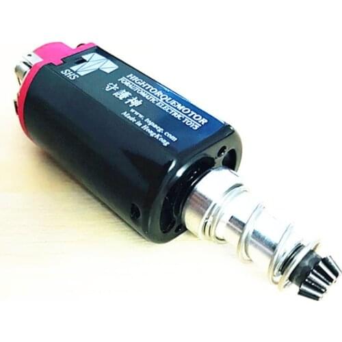 Bluecamp--SHS Toys High Torque AEG Motor Long Axle type for Airsoft SCAR P90 G3 M4 M16 Ver.2 Gearbox