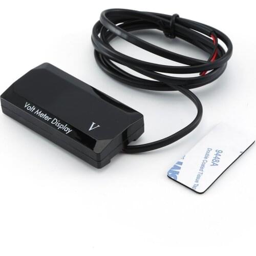 Mini LED Display Digital Voltmeter Panel Volt Voltage Meter Tester Reverse connection protection 12V For Car motorcycle