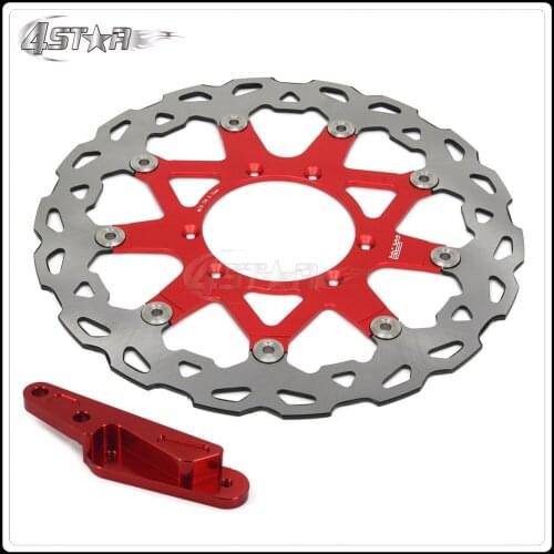 Motorcycle CNC 320mm Flaoting Brake Disc Bracket For HONDA CR125E CR125R CRE250F CR250R CRF250R CR250E CRF250X CRF450R CRF450X