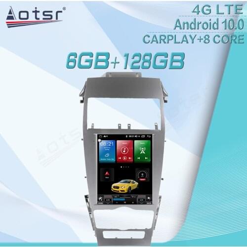 128G For Lincoln MKZ 2 2013-2020 Android Radio Tape Recorder Car Multimedia Player Stereo Head Unit GPS Navi Auto Audio NO 2 DIN