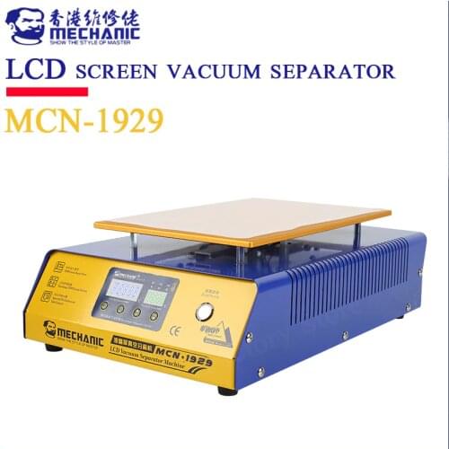 MECHANIC MCN-1929 14 Inch Touch Screen Separator Machine Built-in Double Vacuum Pump For iPad Phone LCD Repair Separation