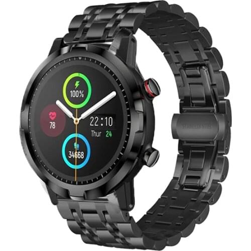 For Haylou LS05S metal Strap For Huawei Watch GT 42/46mm band For samsung galaxy active 2 40/44mm Accessories men women Bracelet