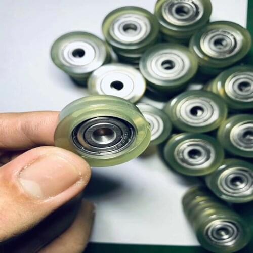 Miniature Rubber-Coated And Plastic-Coated Bearings 626ZZ MemBrane-Resistant Sound And SPU Polyurethane acid and alkali re