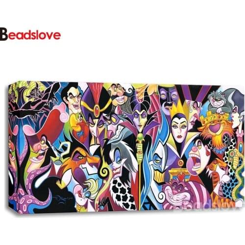 Cartoon princess large size 5d diy Diamond Painting Cross Stitch Diamond Embroidery Picture Of Rhinestones Kits for kids room