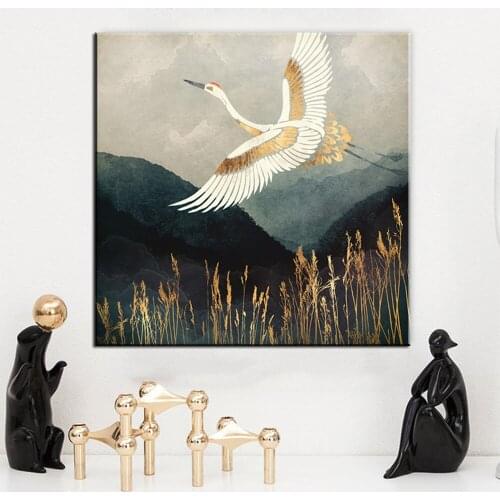 Nordic Poster wall pictures for living room Canvas Animal painting art wall decoration print bird Picture unframed Picture