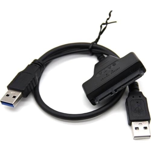 Sata To USB 3.0/2.0 Hard Driver Adapter Support 2.5 Inches External SSD HDD Hard Drive 22 Pin Sata III Cable Sata USB Cable