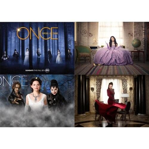 Once Poster Clear Image Wall Stickers Home Decoration High Quality Prints White Coated Paper home art Brand