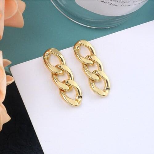 Simple Elegant Women Jewelry Fashion Earrings Cute Charm Cool Drop Ears Accessories Classic 2021 New