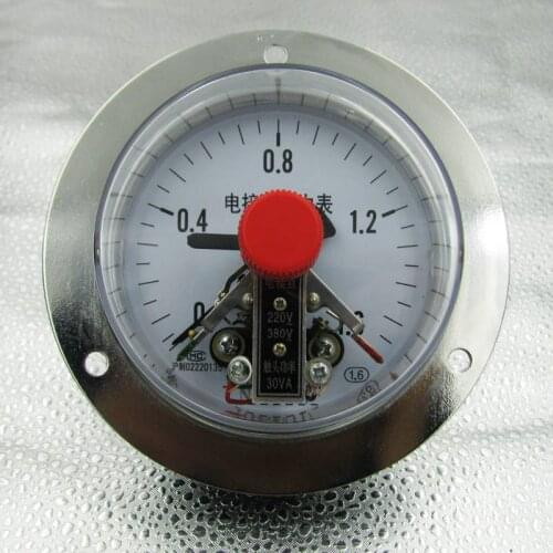 HACCURY Various specifications 30VA Radial Magnetic help Electrical contact Pressure gauge -0.1-100Mpa