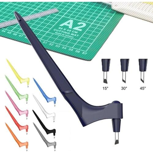 Craft Cutting Tools 360 Rotating Blade Paper-Cutter Carving Knife Craft Cutting Knife DIY Art Wear-Resisting Art Cutting Tool