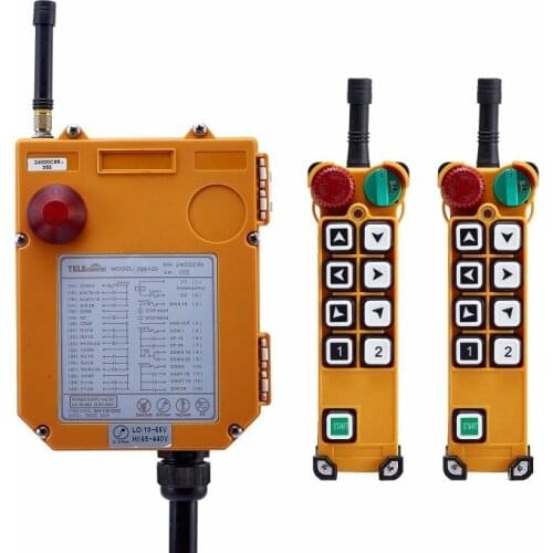 Super quality F24-8S 2 transmitter and 1 receiver remote control for industrial control lifting machinery