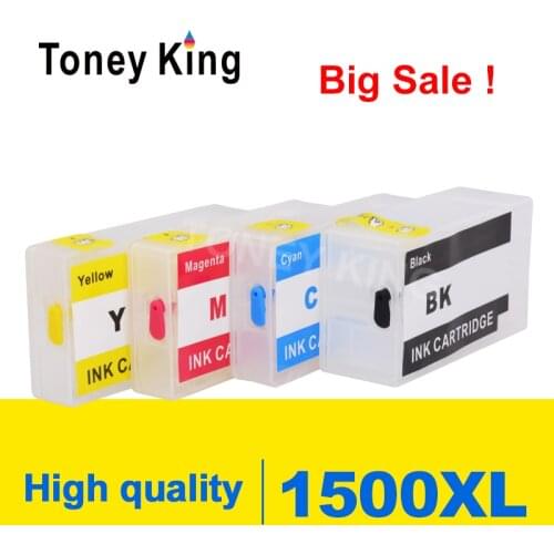 Toney King Refill Ink Cartridge For Canon PGI-1500 MAXIFY MB2050 MB2150 MB2350 MB2750 Printer