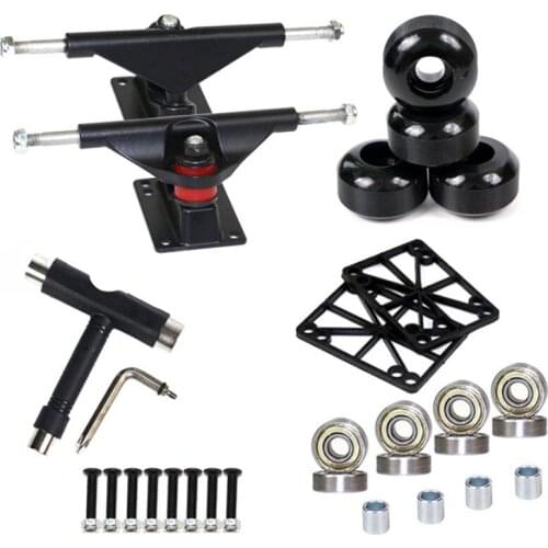 Top!-5Inch Skateboard Bracket,Skateboard Trucks,Skateboard Wheels,Skateboard Bearings,Skateboard Screws